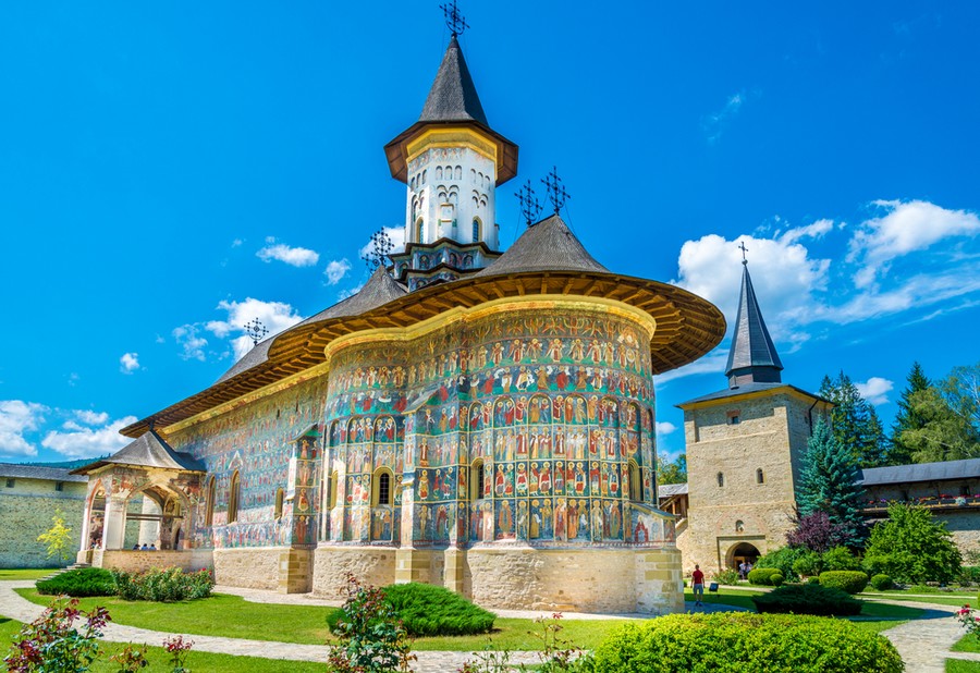 Monastero di Sucevita, Bucovina (Romania)