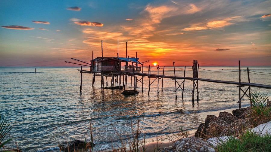 Costa dei Trabocchi, in Abruzzo