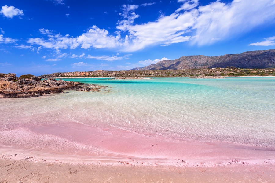 Spiaggia di Elafonissi a Creta