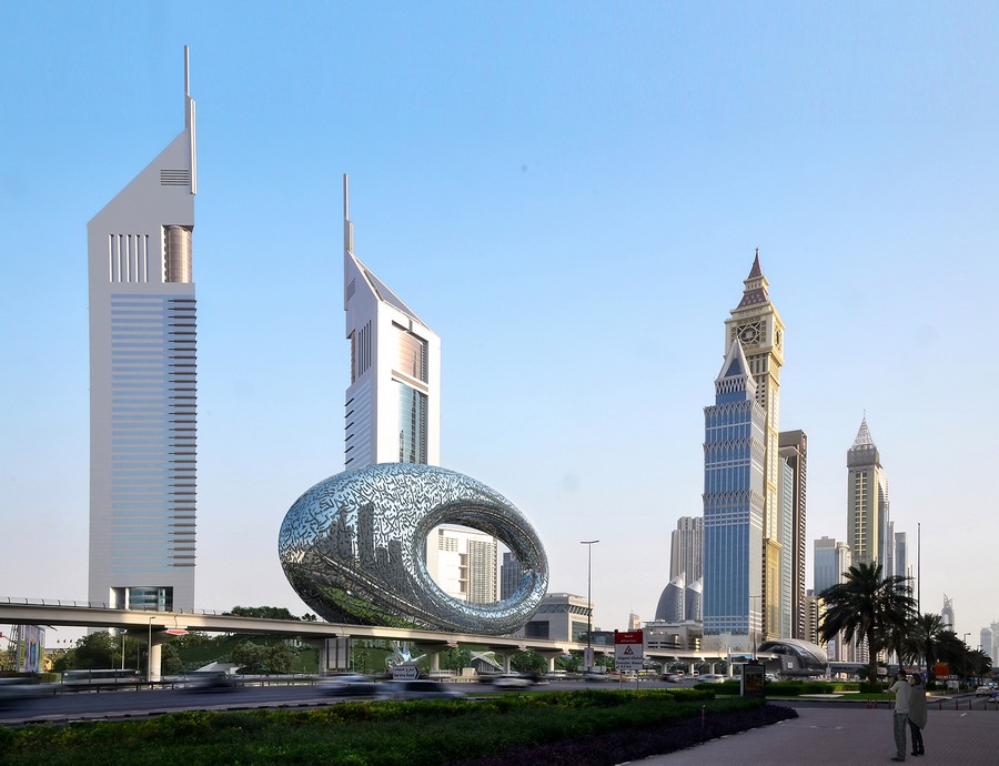 Museo del Futuro di Dubai, l’esterno