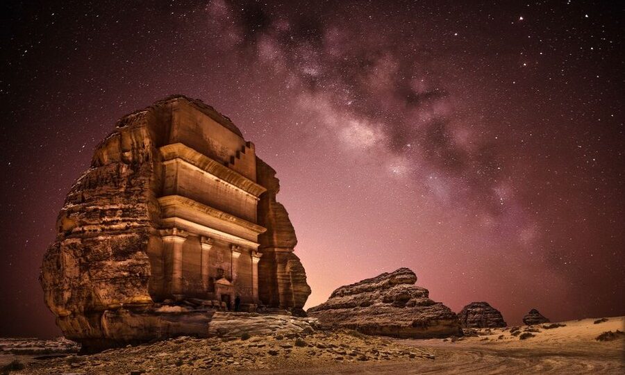 La Via Lattea vista dall'Arabia Saudita