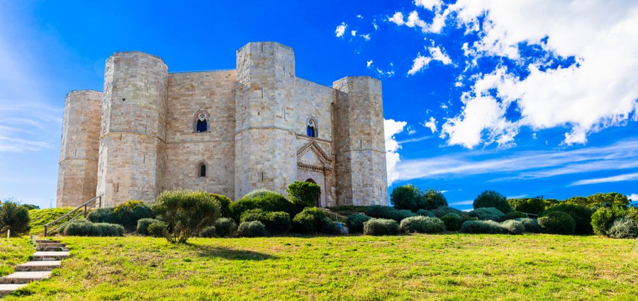 Castel del Monte ad Andria, in Puglia