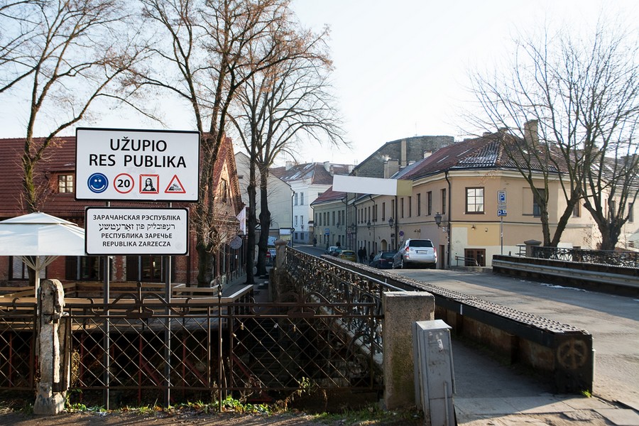Uzupis a Vilnius