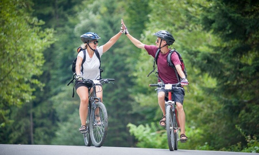 Viaggio in bici in coppia